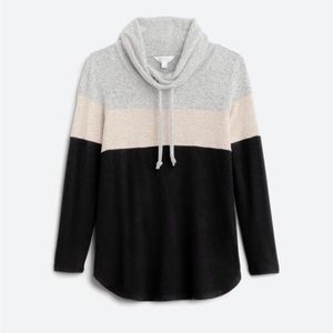 Cameron Cowl Neck Brushed Knit Top